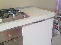 Top in laminato postformato sp. 6 cm.